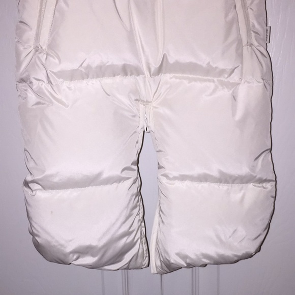 Baby Gap Infant Prima Warmest Snowsuit Bunting Bag Size 0-3 Months Ivory… - Picture 8 of 12